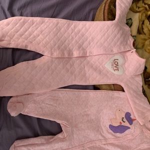 3 Footed onesies pjs